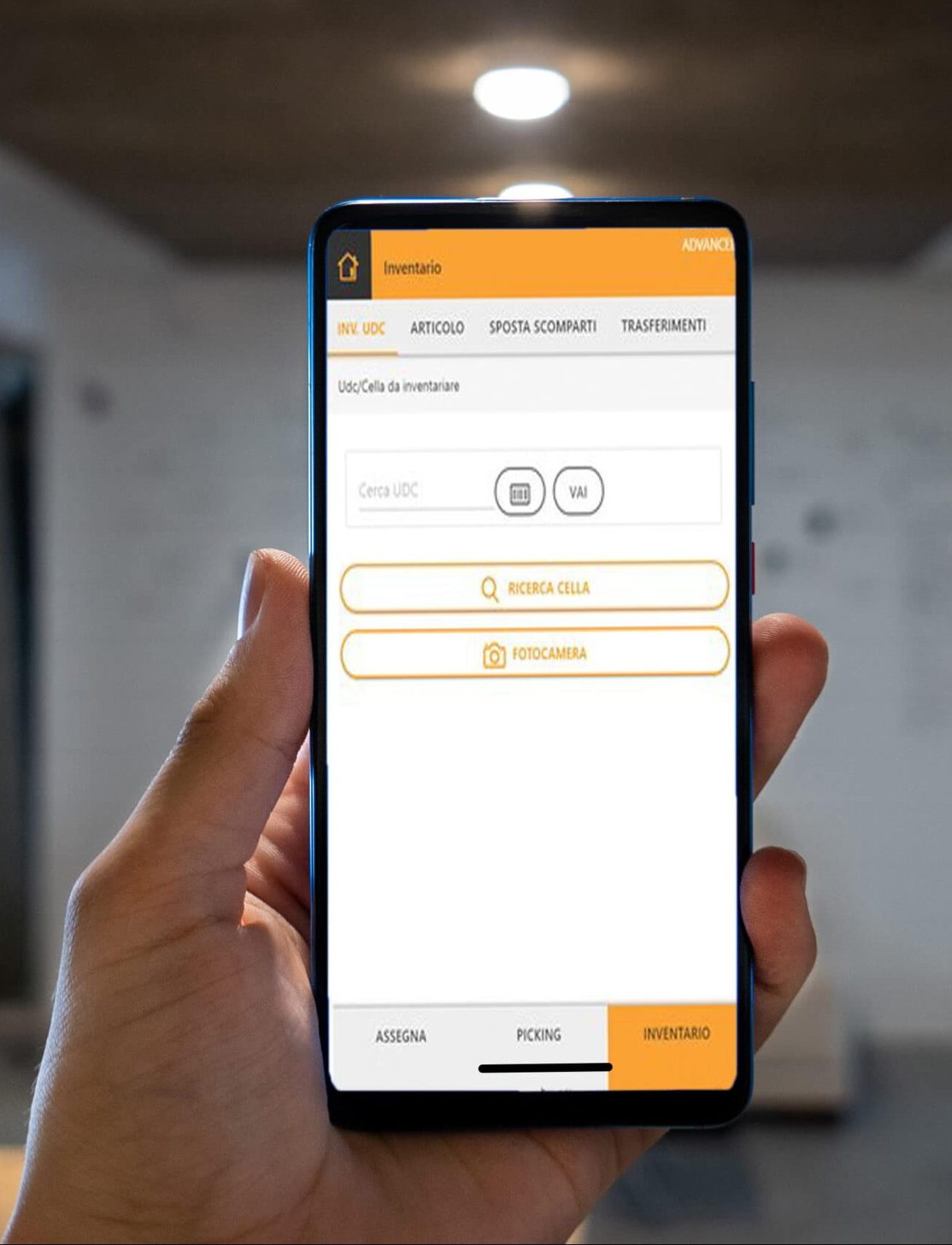 Modula mobile picking app