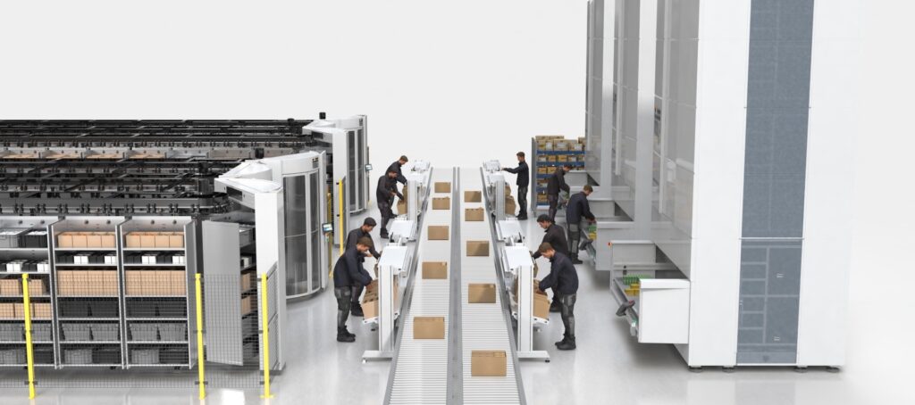 Modula automation: storage & retrieval systems