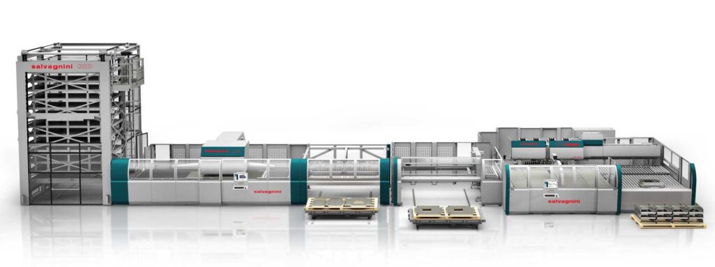 Salvagnini’s integrated systems for processing sheet metal