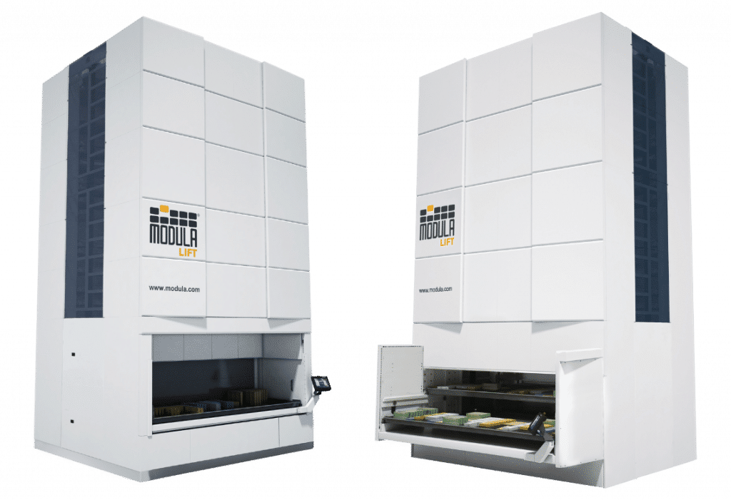 Modula Lift external internal bay