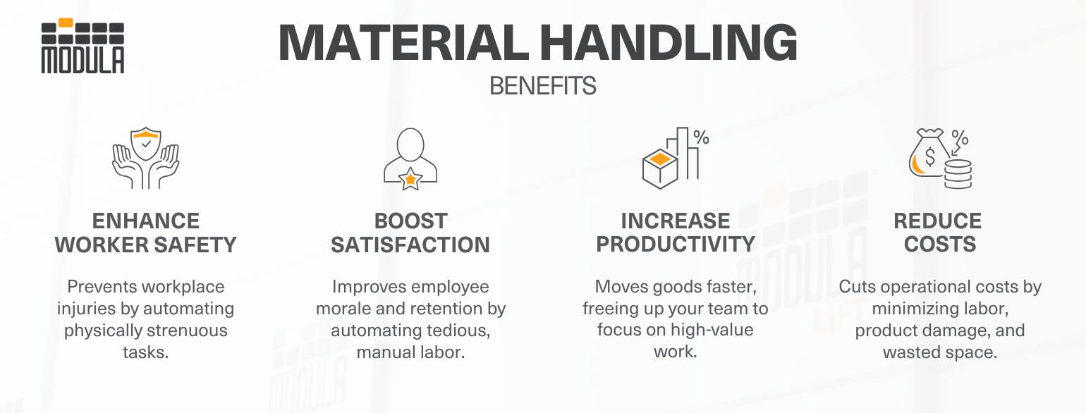 Material Handling Benefits