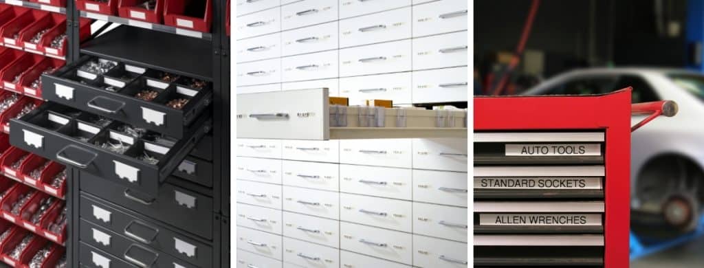 Bin Shelving for Small Parts - Industrial Bin Storage Systems