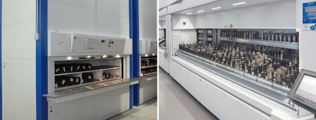 Front picking: Vertical Carousel vs Vertical Lift Module