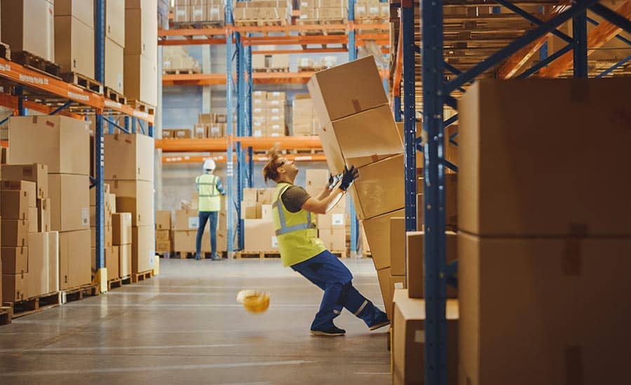From falls to overexertion, automation can help reduce warehouse accidents
