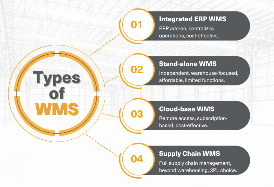 The types of WMS