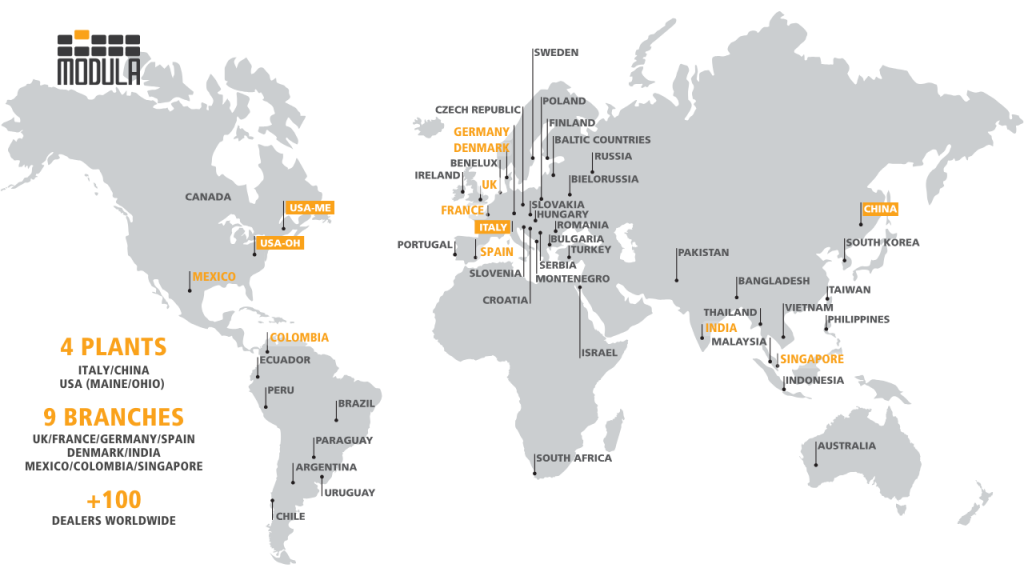 New Modula branch Denmark