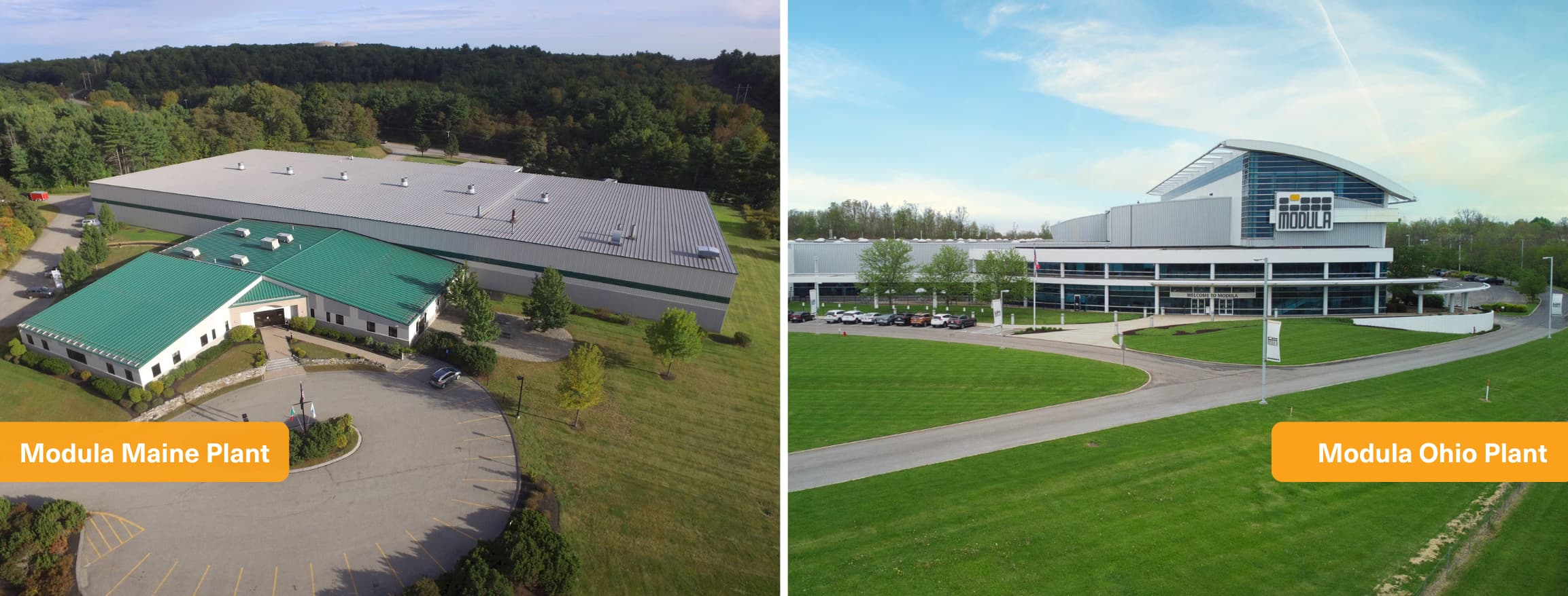 Modula Production Facility in Maine and Ohio