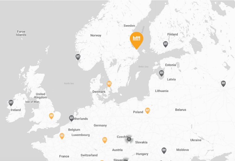 Modula opens its new subsidiary Modula Sweden AB