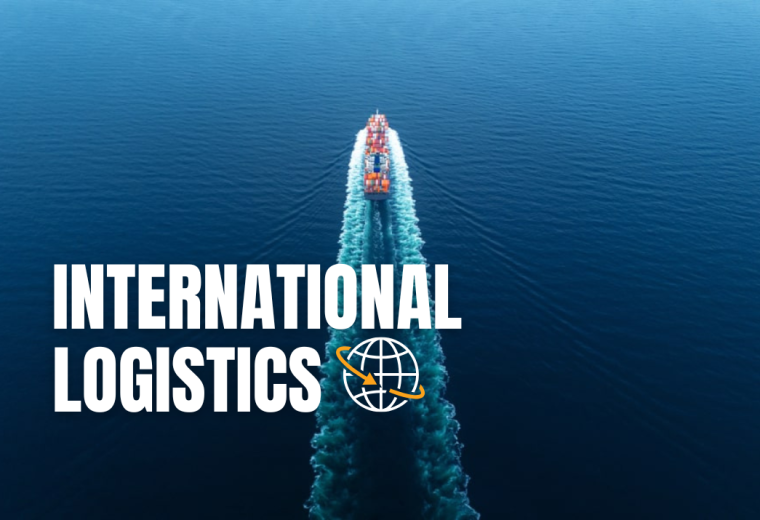 An image of a container ship