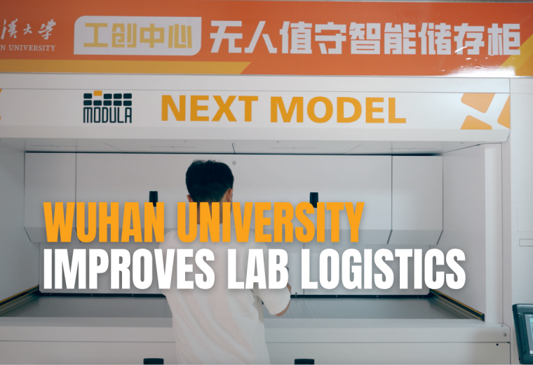Wuhan University improves lab logistics