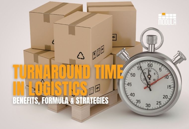 An infographic highlighting the importance of turnaround time in logistics